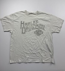 Harley-Davidson Shirt Mens XL Gray Fairbanks Alaska Graphic Tee Motorcycle