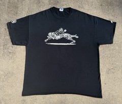 Vintage 00s Dodge Hellcat Racing Auto Promo T-Shirt Size 2XL Gas Monkey Garage