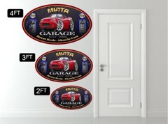 2005-08 Mazda Miata Sports Car Classic Garage Sign Wall Art Graphic Sticker