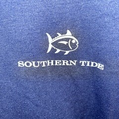 Southern Tide Men XL Tee T Shirt Skipjack Fish Baseball Game Blue NWT New $38