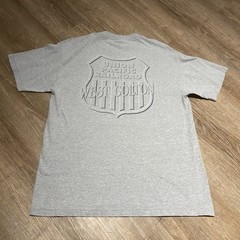 west colton union pacific T shirt Graphic Logo 3D Emnlem Grey