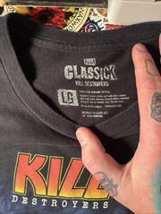 Fright Rags Kill Destroyers Horror KISS FREDDY JASON CHUCKY LEATHERFACE T Shirt
