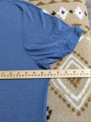 UNTUCKit Saxum Men’s Blue Solid Crew Neck Short Sleeve T-Shirt XXXL 30088