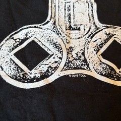 TOOL Band Rock Music T Shirt XL LA California Black Merch Tour No Tag Nuts Bolts