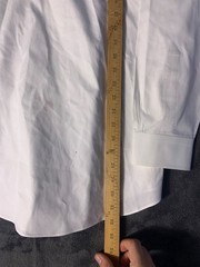Brooks Brothers Milano Dress Shirt 17-35 White Non-Iron Supima Cotton Men’s