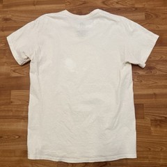 ALAB Graphic T Shirt Mens Medium White Streetwear Y2K Unisex Skater Tee