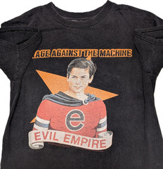 VINTAGE 90s RAGE AGAINST THE MACHINE EVIL EMPIRE T SHIRT FEAR IS YOUR ONLY GOD M