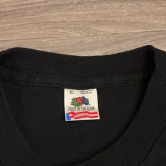 90s / Vintage Sass Jordan Racine Brockum Band T-Shirt USA Made Single Stitch XL