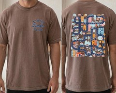 Tired Dads Club Shirt, Construction Dad Shirt, Play Cars On Dads Back