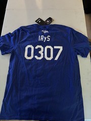 Hololive Irys Dodgers Shirt Large Size