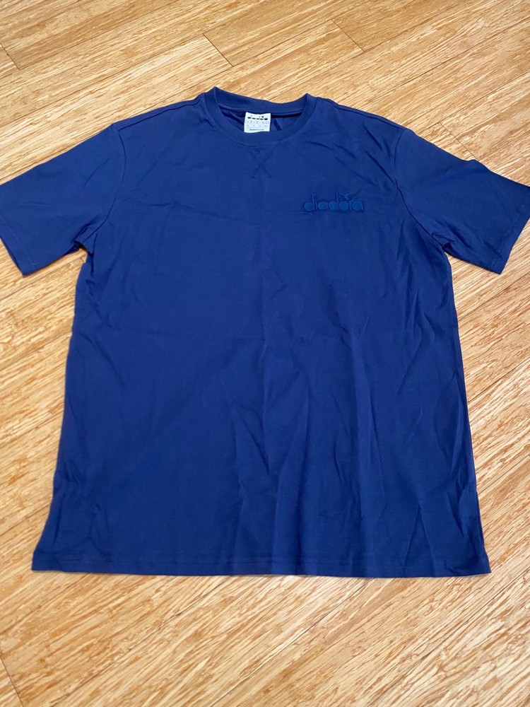 Diadora T-SHIRT SS ATHL. LOGO OCEANA Size S/M *New
