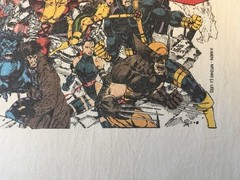 🔥Vintage 1991 Marvel X-Men Jim Lee Artwork T-Shirt (L) Pre-owned!🔥