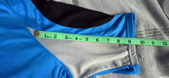 Pearl Izumi Blue Short Sleeve Cycling Jersey Zip Top Size XXL Rear Pockets