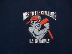 US Nationals “Rise to the Challenge” Rescue Air 1 Navy T Shirt XL