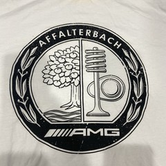 Mercedes Benz AMG Official T-Shirt White Size Large Affalterbach #35