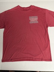 Hinano Tahiti Men’s Red X-Large T Shirt Front & Back Graphic Tee