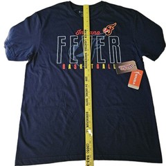 WNBA x Stitches Indiana Fever T Shirt Large Navy Blue 2025 Cotton NWT
