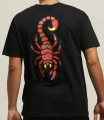 $459 Migos Men’s Black Scorpion Graphic Short Sleeve Crew Neck Cotton T Shirt XL
