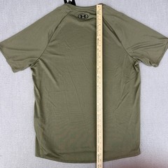 Under Armour The Tech Tee 2.0 Shirt Mens L Army Green Military Color Running NWT