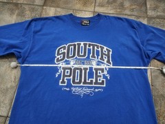 Vintage Y2K SouthPole Men’s 5XL Streetwear Hip Hop Spellout Logo T Shirt