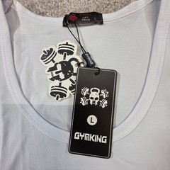 Sleeveless bodybuilding shirt Iron Asylum “My God Is Bigger Than Your God!”