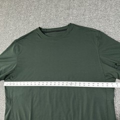 2 Lululemon Men’s Easy Set Train Short Sleeve Shirts Blue Dark Green 2XL LOT
