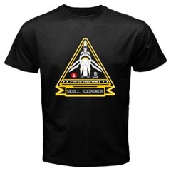Robotech Skull Squadron Valkyrie Men’s Black T-Shirt Size S-5XL