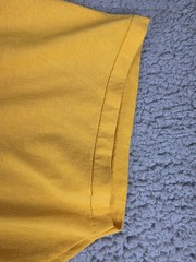 VINTAGE Halifax CROP Walk Shirt Mens 2XL Yellow 1994 Daytona Beach Charity 90s