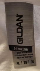 Sherwin Williams Gildan T-Shirt Adult XL White SS Painter Graphic DBL Sided NEW