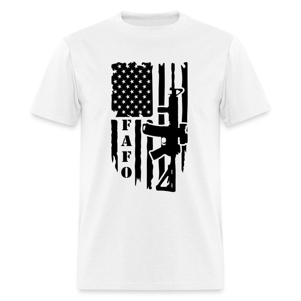 FAFO T-Shirt with AR15 & American Flag