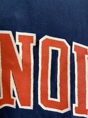 Vintage ASICS Blue Shirt University of Illinois National Class Balance Large