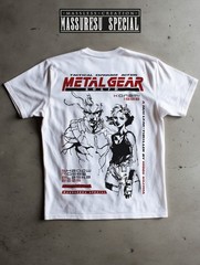 Metal Gear Solid [Snake Meryl v3] Premium T-Shirt – Kojima Solid Liquid Big Boss