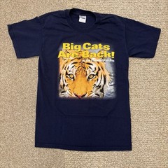 Vintage Tiger Big Face Philadelphia Zoo Animals Outdoors Graphic Tee Shirt