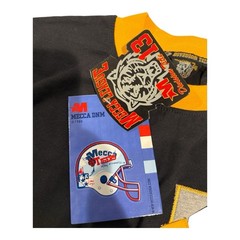 NWT Vintage Mecca League USA Teen T-Shirt L (14/16) Black Football 13