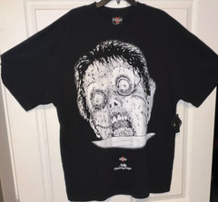 Civil Regime Black Graphic Print Crew Neck Short Sleeve T-Shirt Men’s XL
