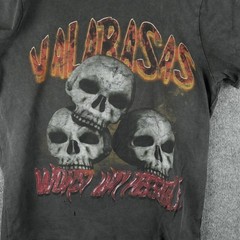 Valabasas Shirt Mens XS Black Skull Graphic From Memphis With Love Gothic Rock