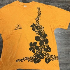 Vintage Ocean Pacific Shirt Mens XL Orange Floral Surf Graphic 1993 USA Tee