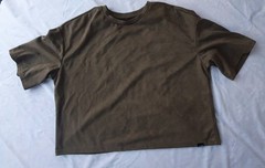MANFINITY t-shirt with a simulated 0 graphic on the back and a distinctive soft