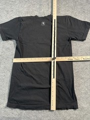 Rockstar Games Shirt Mens Small Black Glitch Logo Graphic Tee Video Game