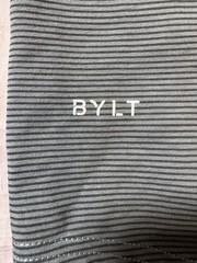 BYLT Drop Cut Lux Shirt Men’s Large S/S Athletic Gym Performance Stretch Workout