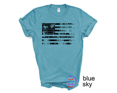 USA Distressed Flag Men T Shirt Patriotic Unisex Adult and youth sizes T-shirt