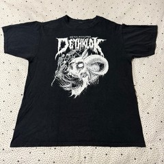 Metalocalypse Dethklok 2012 Tour Shirt Black Large (21.5×28)