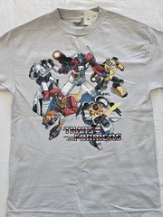 TRANSFORMERS NWT Gen 1 “More Than Meets The Eye” 2009 T-Shirt Men’s Medium Gray