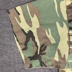 VTG 90s ROTHCO Camouflage T Shirt SZ XL Made in USA Woodland Camo