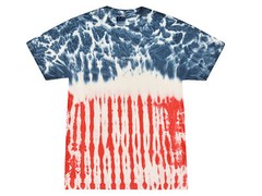 Pick a Patriotic Tie Dye T-Shirts Adult & Kids Sizes Cotton Colortone