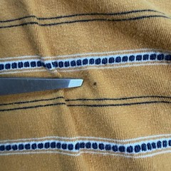 Corridor New York Shirt Mens Medium Yellow NYC Stripe Pocket Tee India Jersey