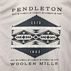 Pendleton Men’s Shirt XL Graphic T-Shirt Woolen Mills Portland Oregon