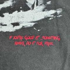 Ashtro Tees Mens Size L The Joker The Dark Knight All Over Print AOP Black *Read