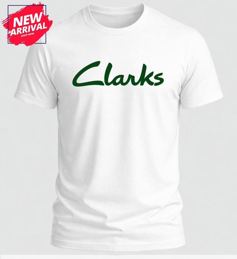 CLARKS Logo Heavy Cotton T-Shirt – USA Size