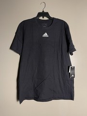 Adidas Fresh Men’s Short Sleeve T-shirt Sportswear Cotton Size M Black New